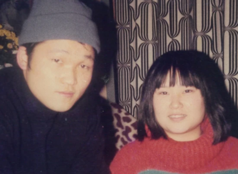 斉藤暁さんと妻文恵さんの上京時の写真