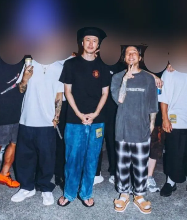 ドラゴンアッシュの降谷さんと新井浩文さんの写真