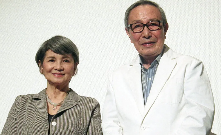 江原真二郎さんと中原ひとみさんの写真